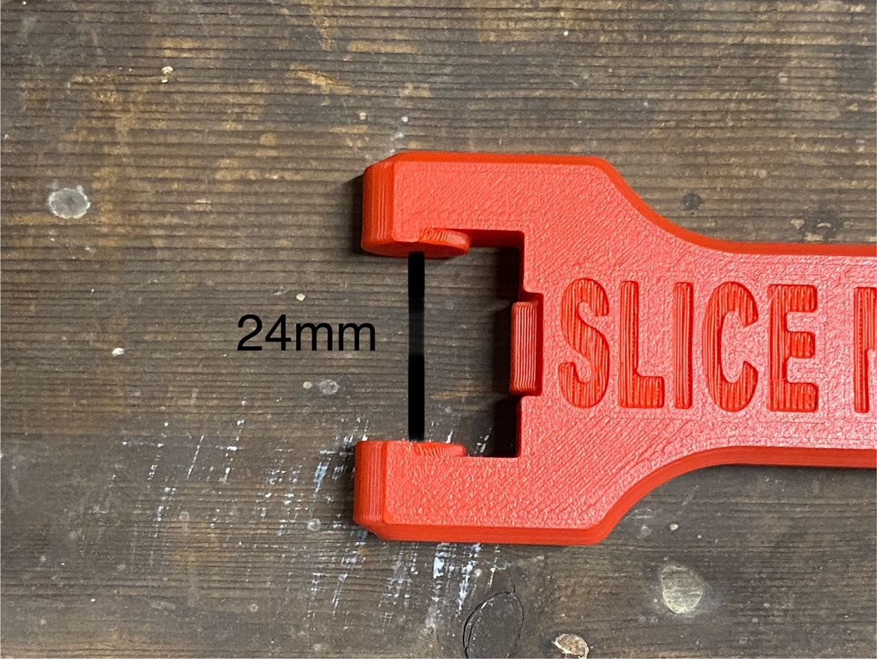SLICE MATE Red 28mm
